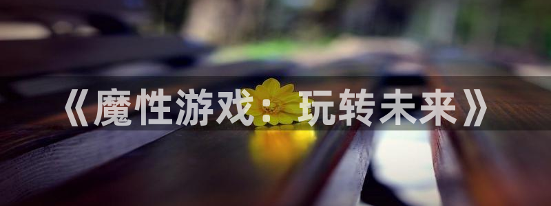 沐鸣在线登录：《魔性游戏：玩转未来》